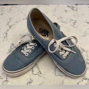 VANS Authentic Shoes Blue Size Mens 5/Women’s 6.5.
